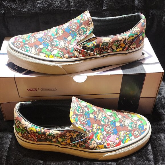 VANS x NINTENDO **Nintendo Super Mario Brothers Classic Slip-on** - Picture 3 of 8